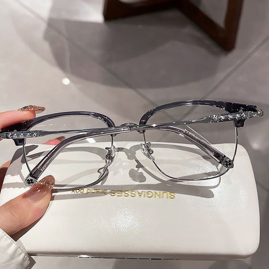 Square Glasses Blocking Blue Light