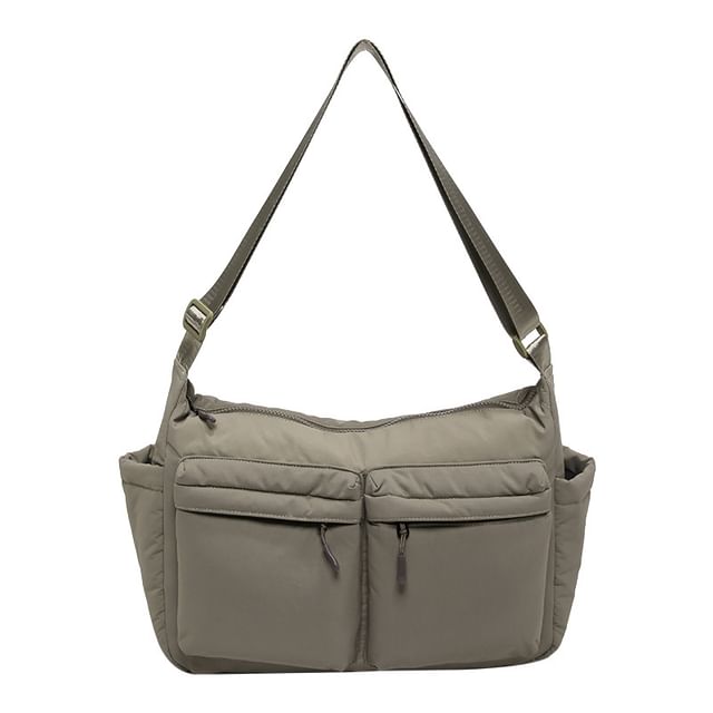 Messenger Plain Nylon Bag