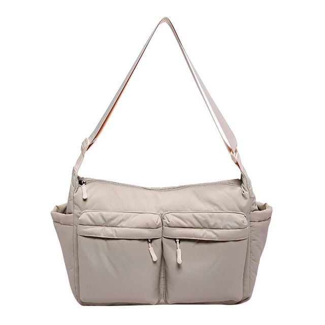 Messenger Plain Nylon Bag