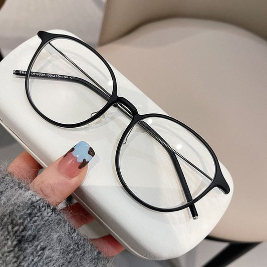 Blocking Glasses Round Light Blue