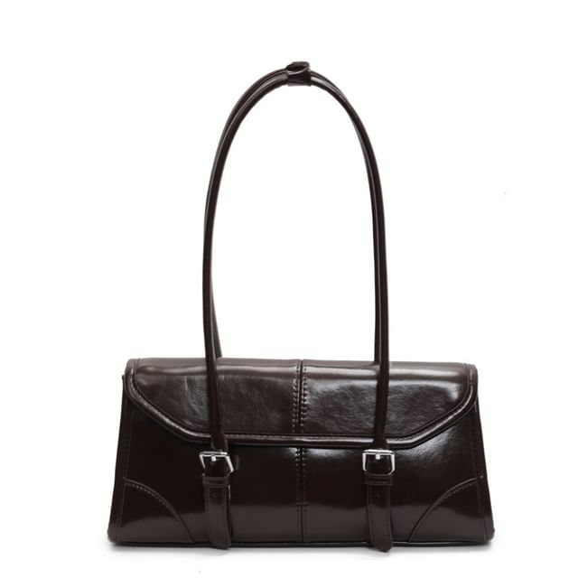 Bag Flap Faux Leather Tote