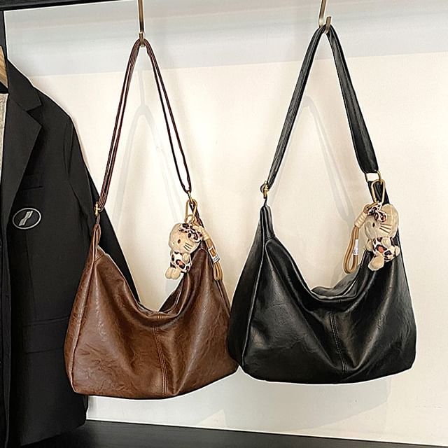 Faux Crossbody Bag Leather