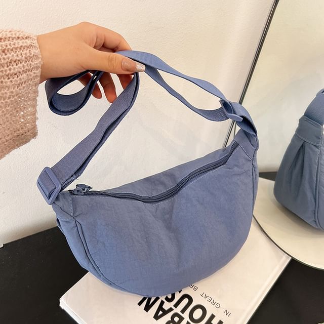 Canvas Plain Bag Hobo