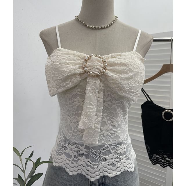 Bowknot Lace Camisole