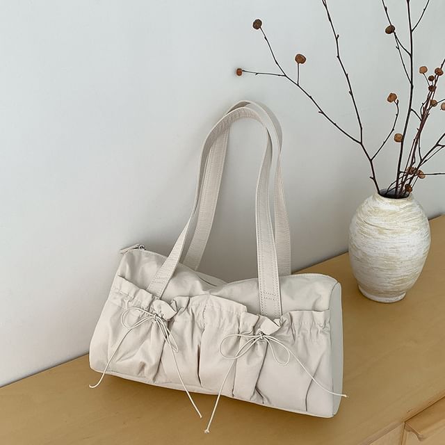 Tote Bag Nylon Bow Plain