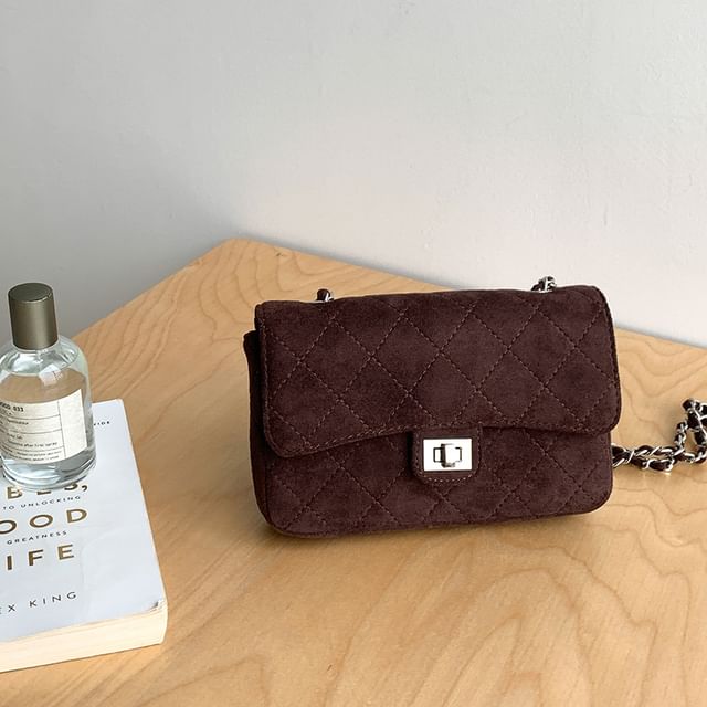 Chain Bag Strap Quilted Flap Crossbody