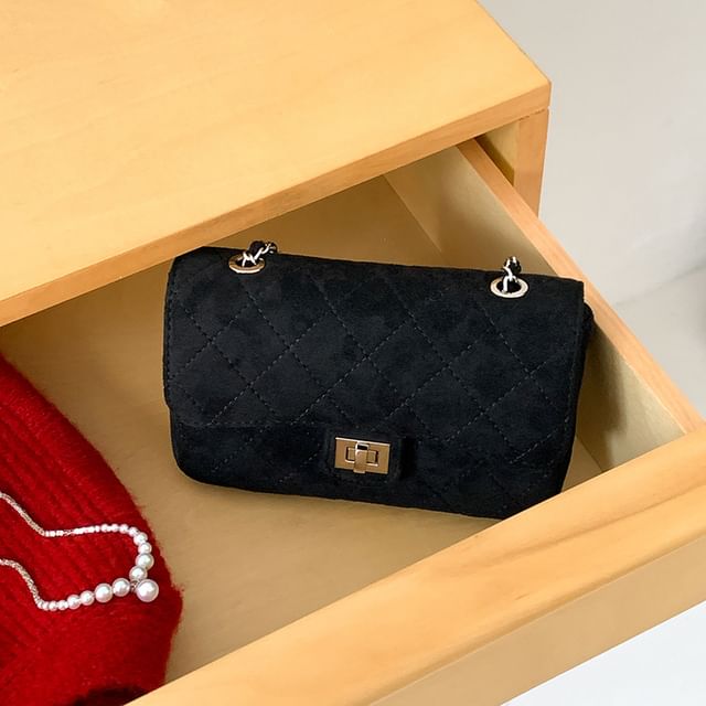 Chain Bag Strap Quilted Flap Crossbody