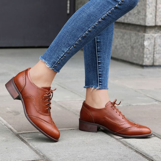 Brogue Wingtip Oxfords