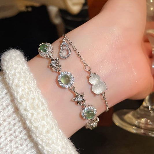 Beaded CZ Bracelet