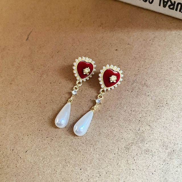 Earring Stud Designs) Dangle / (Various Drop Bow