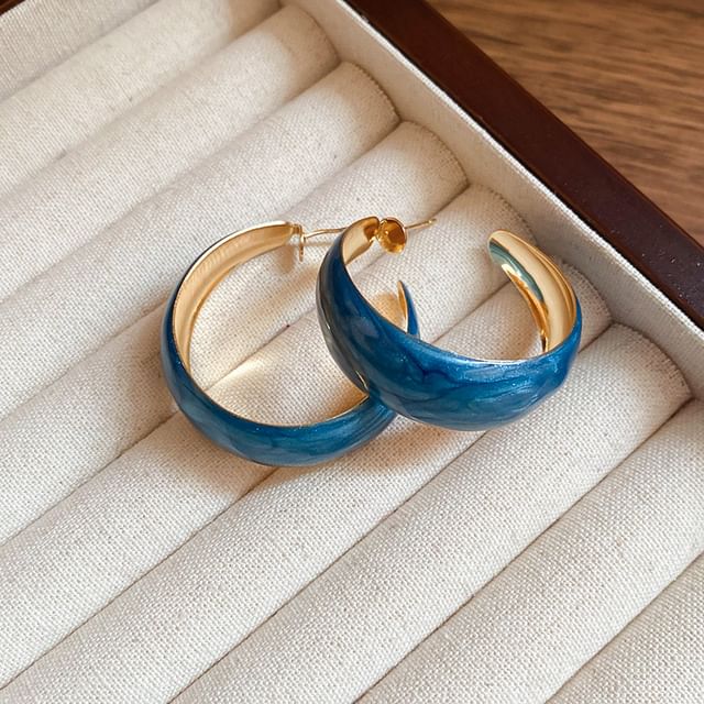 Earring Hoop Glitter