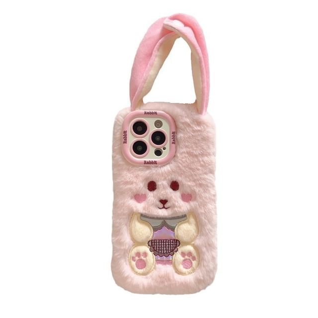 Chenille Rabbit Case Phone