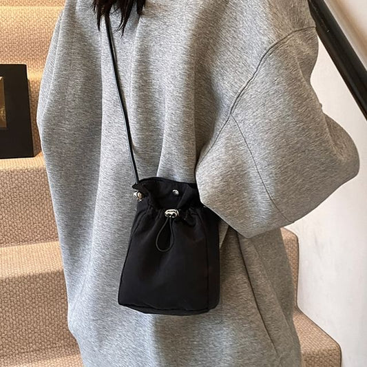 Bucket Plain Drawstring Bag