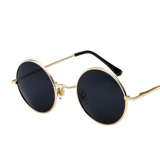 Frame Round Metal Sunglasses