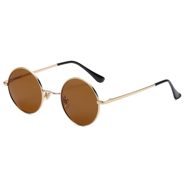 Frame Round Metal Sunglasses