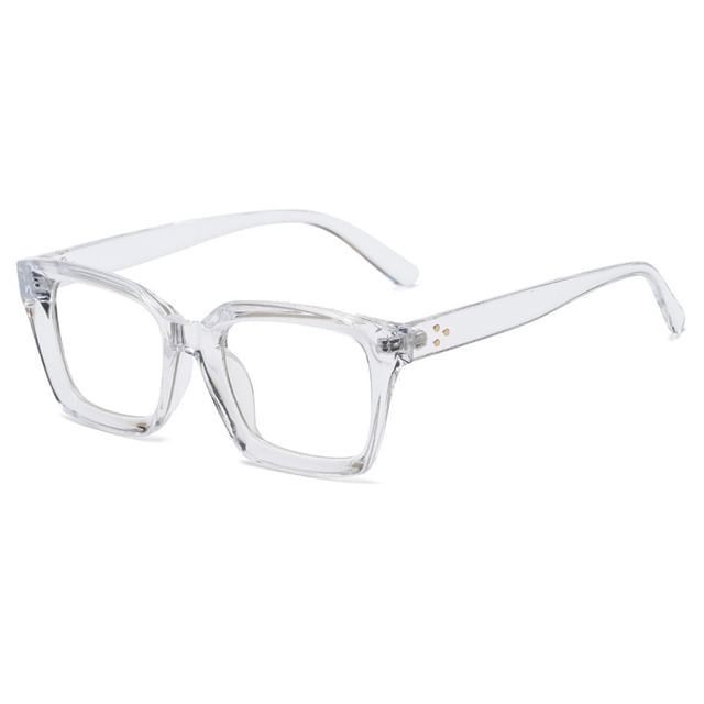 Resin Light Square Blue Eyeglasses Blocking