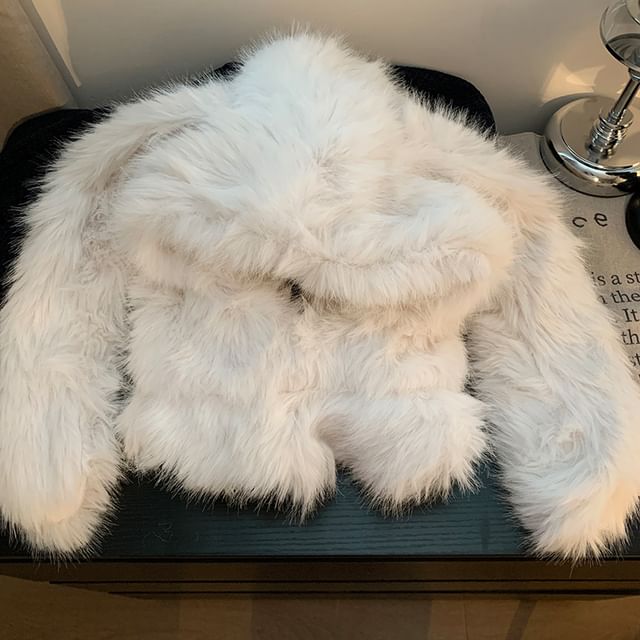 Pom Ear Trapper Rabbit Hat