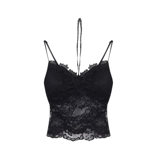 Knit Top with Lace Cami and Pleated Skirt