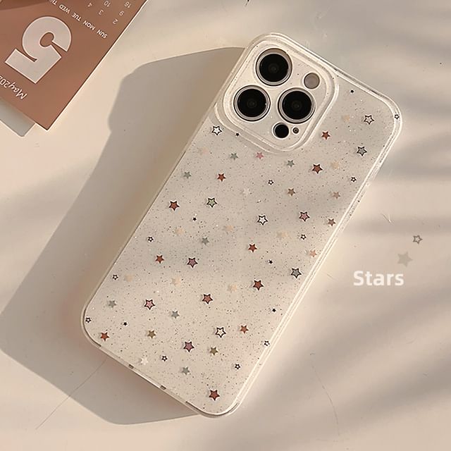 Phone Glitter Case Star