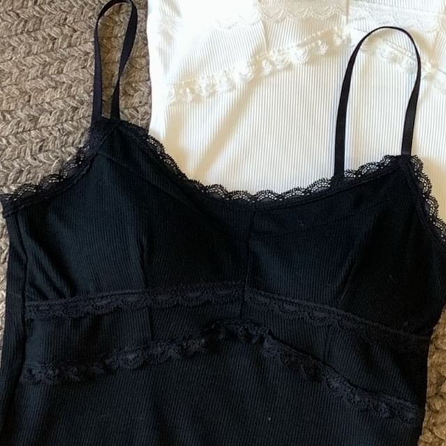 Lace-Trimmed Camisole