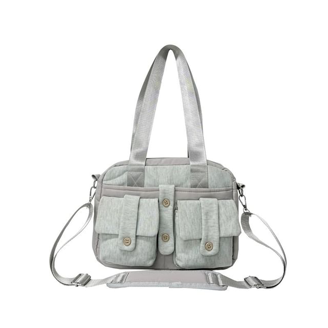 Plain Computer Multi-Pocket Bag