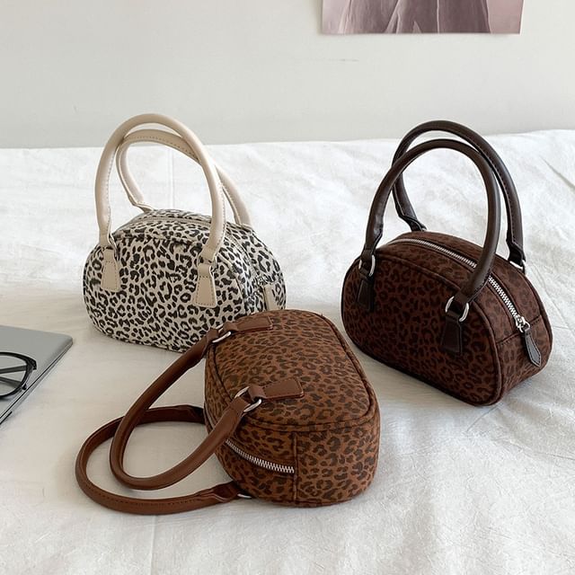 Bag Shoulder Print Leopard