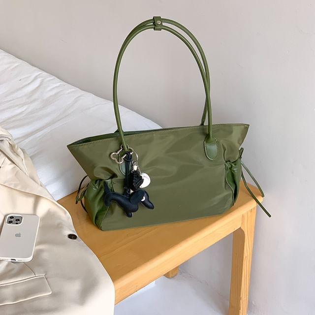 Tote Multi-Pocket Plain Bag