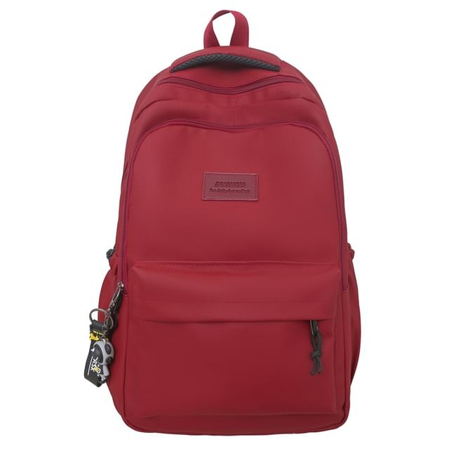 Plain Charm Backpack / Applique Bag Laptop Set