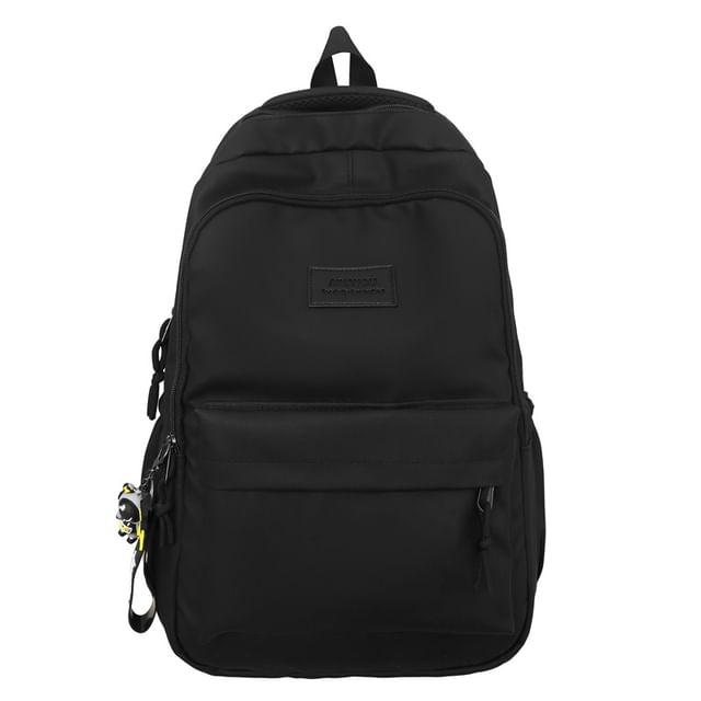 Plain Charm Backpack / Applique Bag Laptop Set