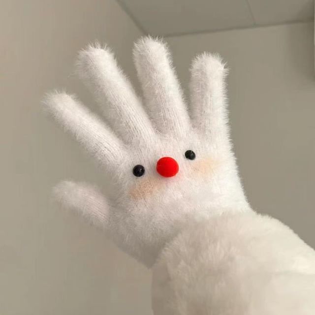 Cartoon Gloves Fluffy