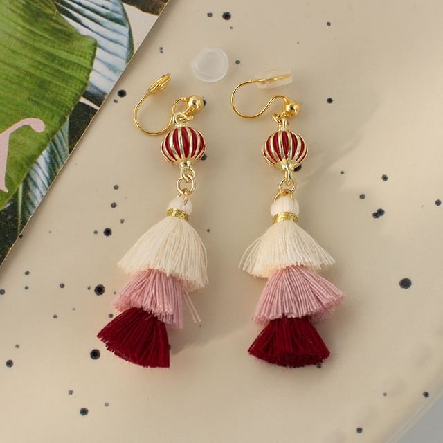 Drop / Earring Tassel Clip-On