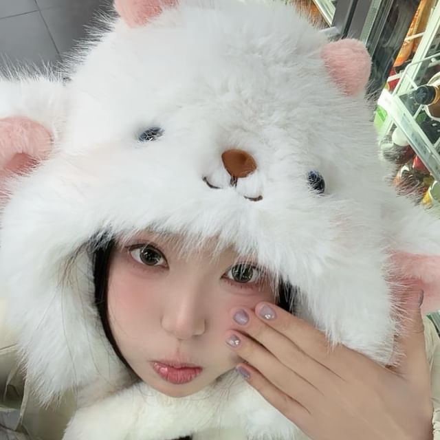 Cartoon Hat Animal Fluffy