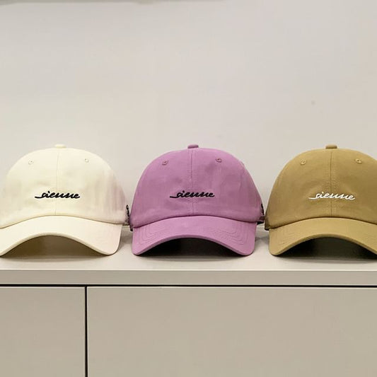 Embroidered Cap Letter