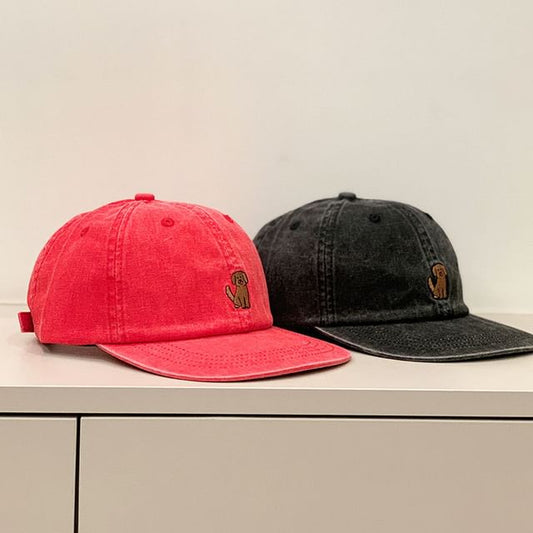 Dog Cap Embroidered