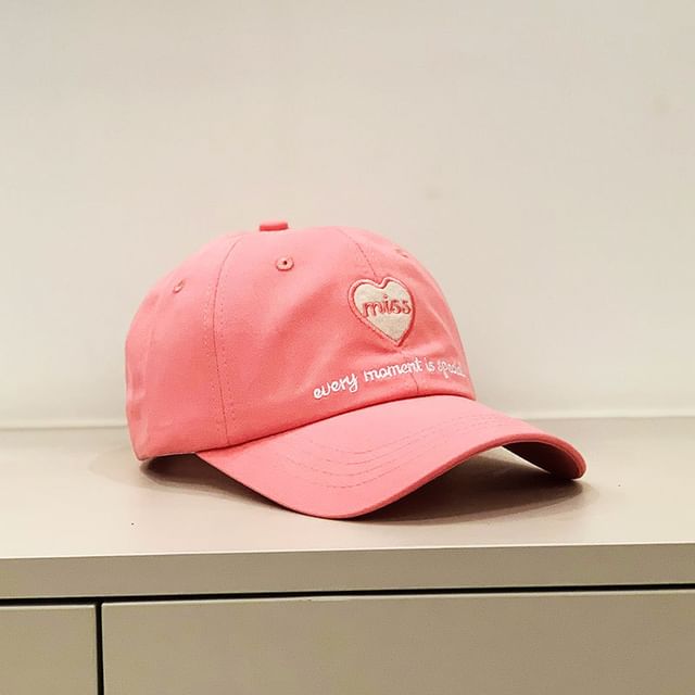Cap Embroidered Heart