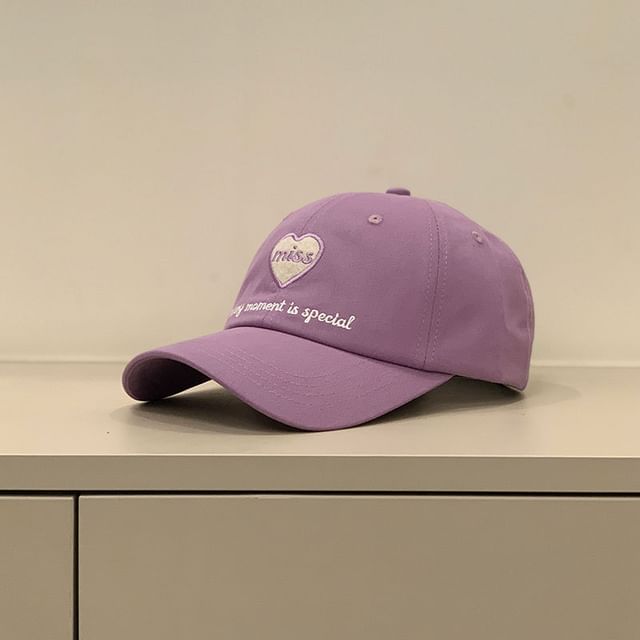 Cap Embroidered Heart