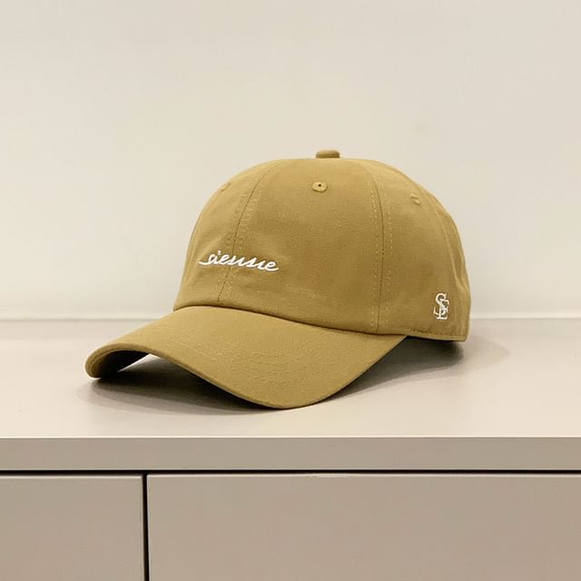 Embroidered Cap Letter