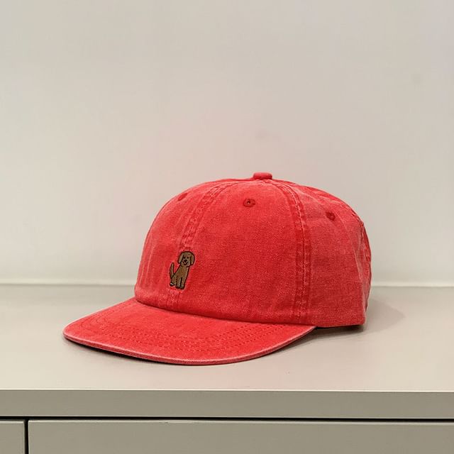 Dog Cap Embroidered