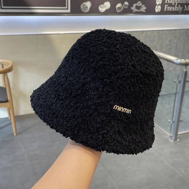 Stud Letter Bucket Hat