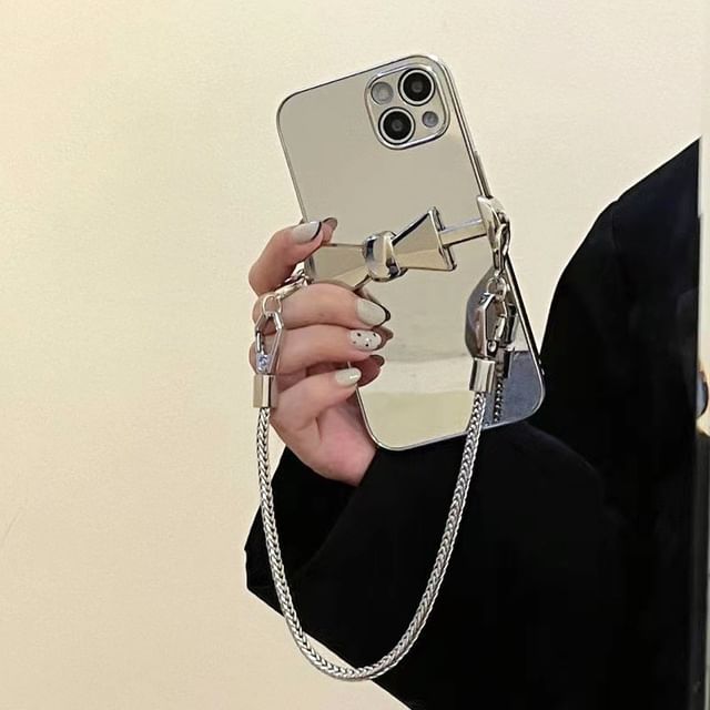 Phone Mirrored Strap On / Lanyard Set Case Clip