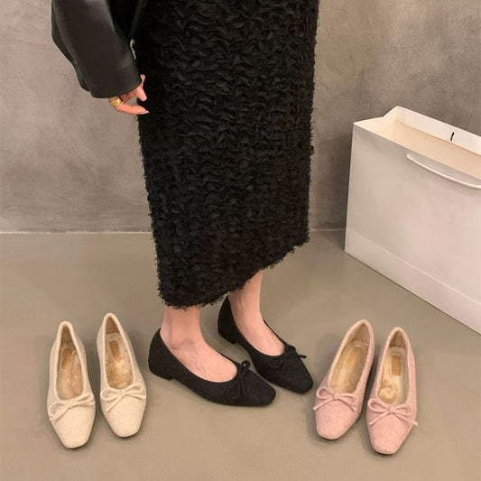 Toe Square Flats Bow