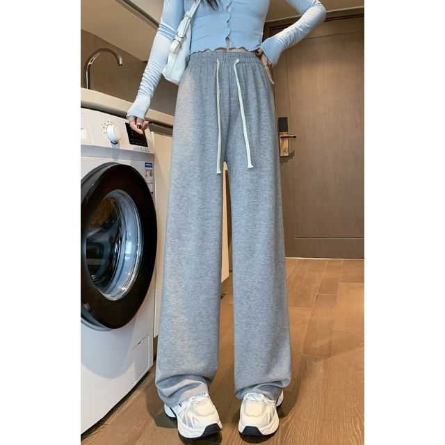 Designs) Leg Wide Pants High Plain Rise (Various