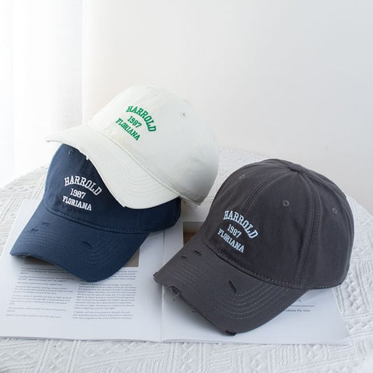 Embroidery Cap Lettering