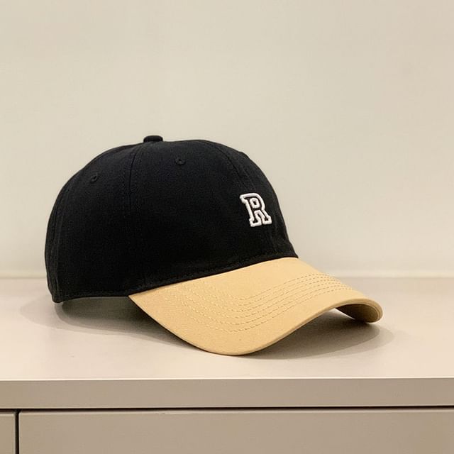 Baseball Tone Two Lettering Embroidered Cap