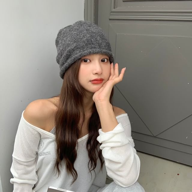 Beanie Knit Plain