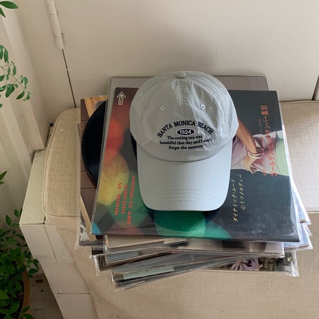 Baseball Embroidered Cap Letter