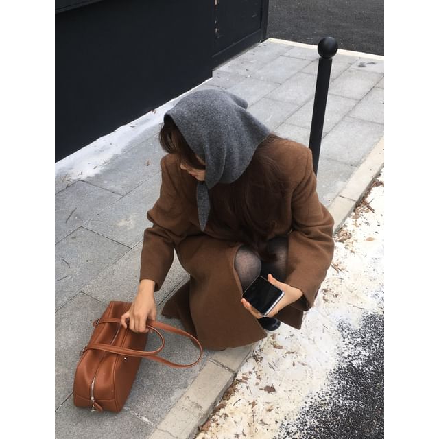 Buttoned Heart Scarf