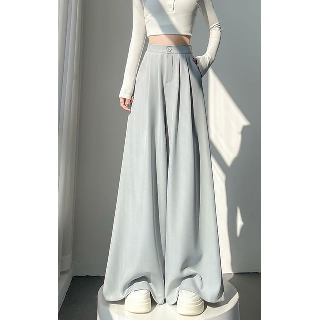 Wide Plain (Various Rise Leg Slacks Designs) High