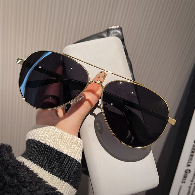 Aviator Plain Sunglasses