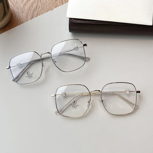 Eyeglasses Frame Polygon Thin